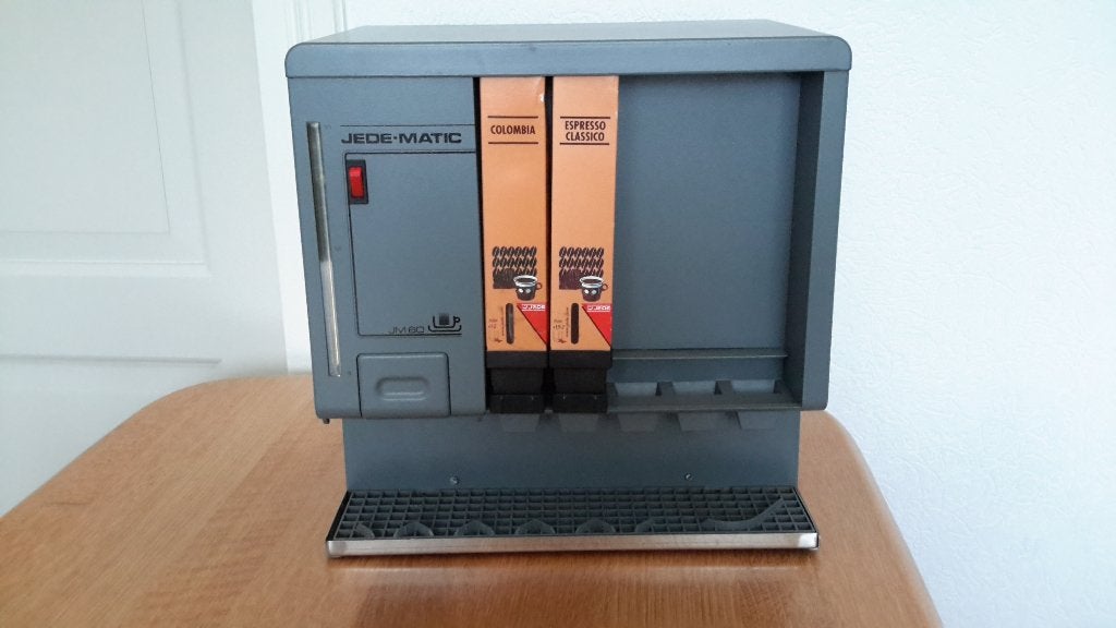 JEDE Matic JM 60 koffiemachine voor warme dranken 24 Volt, Ophalen of Verzenden, Zo goed als nieuw