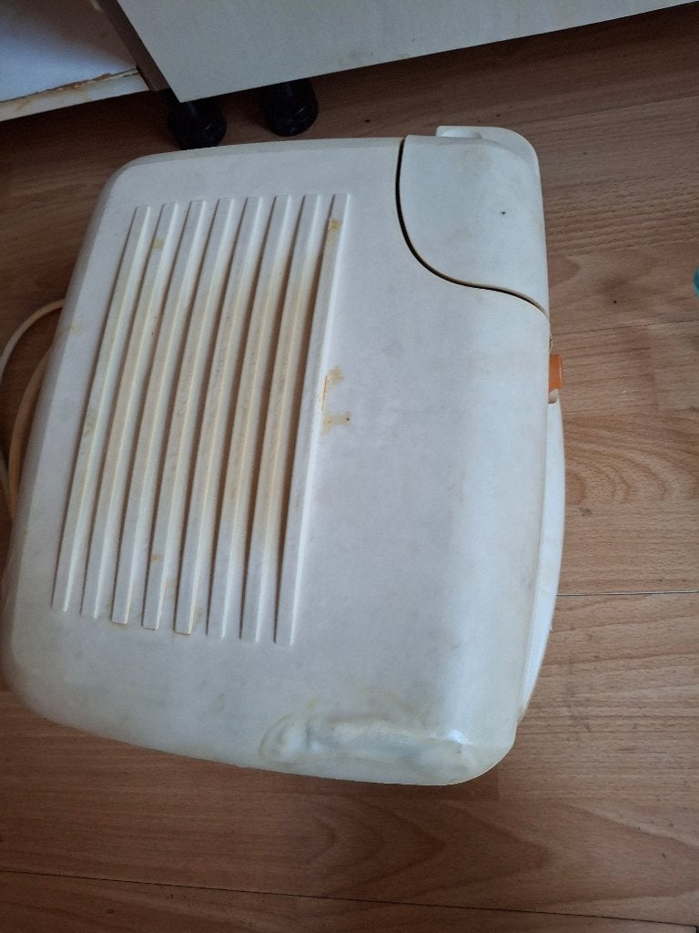 Electrische frituurpan,  frietpan, fles frituurolie en vet, Ophalen