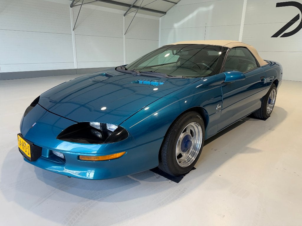 Chevrolet Camaro Convertible 1996 Groen, Automaat, Camaro, Cabriolet, 4 stoelen