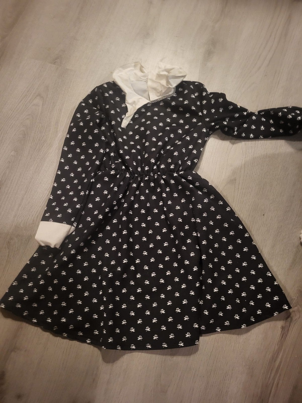 Wednesday jurk maat 140/146, Zwart, Nieuw, Ophalen of Verzenden, Onbekend
