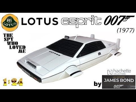 Lotus Esprit 1977 “James Bond The Spy Who Loved Me” Wit 1:24, Tschuiten@hotmail.com, Duitsland, Auto, Nieuw