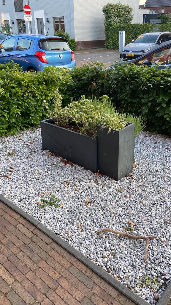Moderne plantenbakken voor tuin of balkon, Ophalen, Gebruikt, 100 cm of meer, Balkon