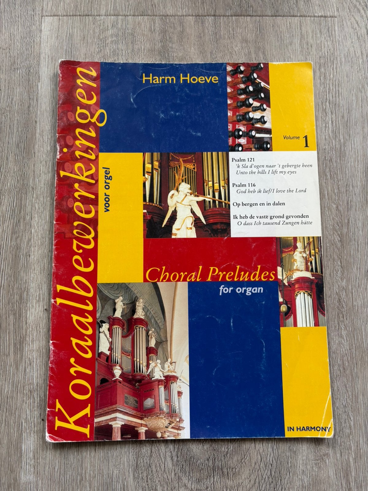 Bladmuziek Harm Hoeve - volume 1, Orgel, Gebruikt, Overige soorten, Ophalen of Verzenden