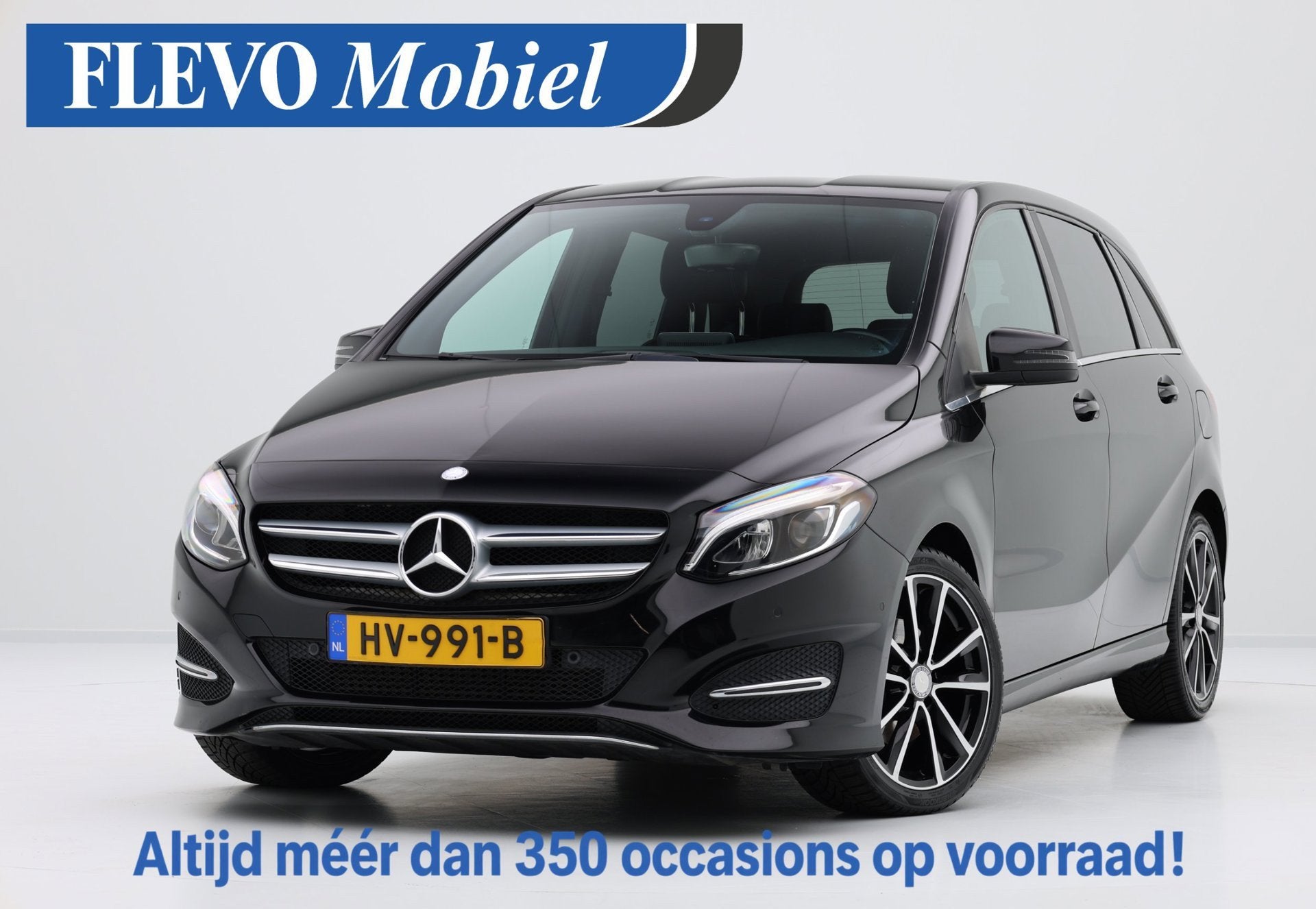 Mercedes-Benz B-klasse 180 Ambition Navi|PDC|LMV|Trekh., Voorwielaandrijving, Lichtsensor, Gebruikt, 4 cilinders
