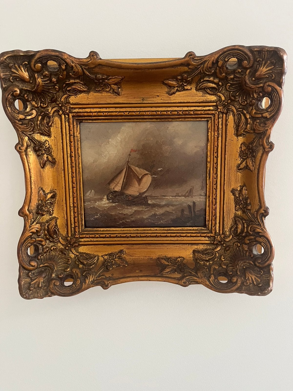 Schilderijtje Hollandse School 20e Euew, Antiek en Kunst, Ophalen of Verzenden