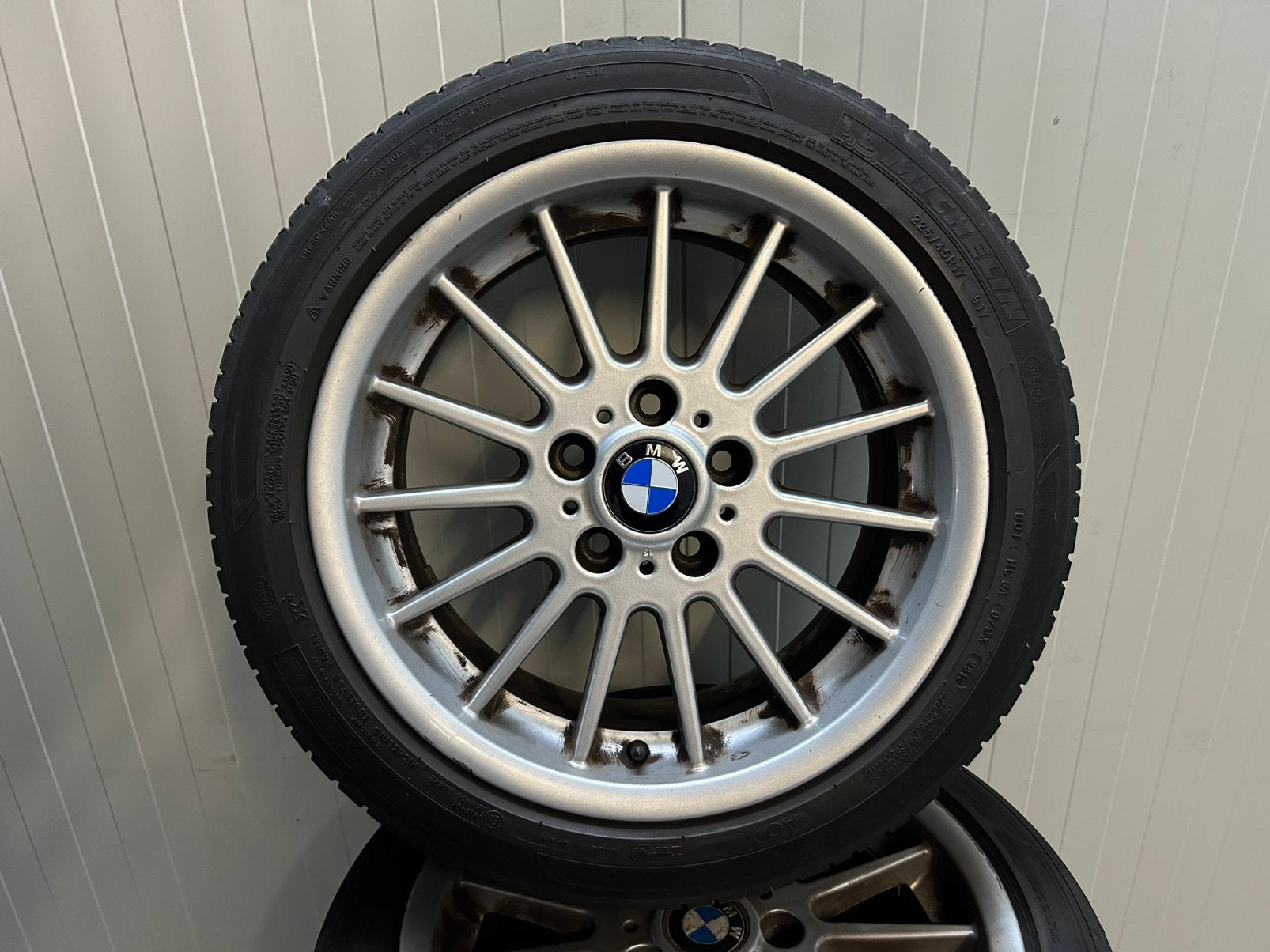 BMW style 32 17 inch 8J ET34 5x130 E36 E46 E90 E91 zomer, Ophalen, Gebruikt, Banden en Velgen, 17 inch