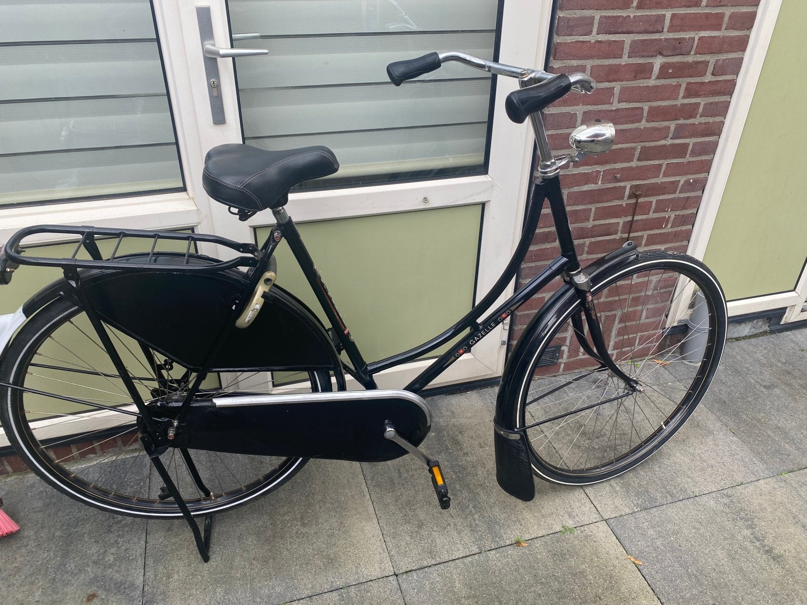 Gazelle populaire 28 inch banden, Fietsen en Brommers, 56 cm of meer, Ophalen, Gebruikt, Terugtraprem