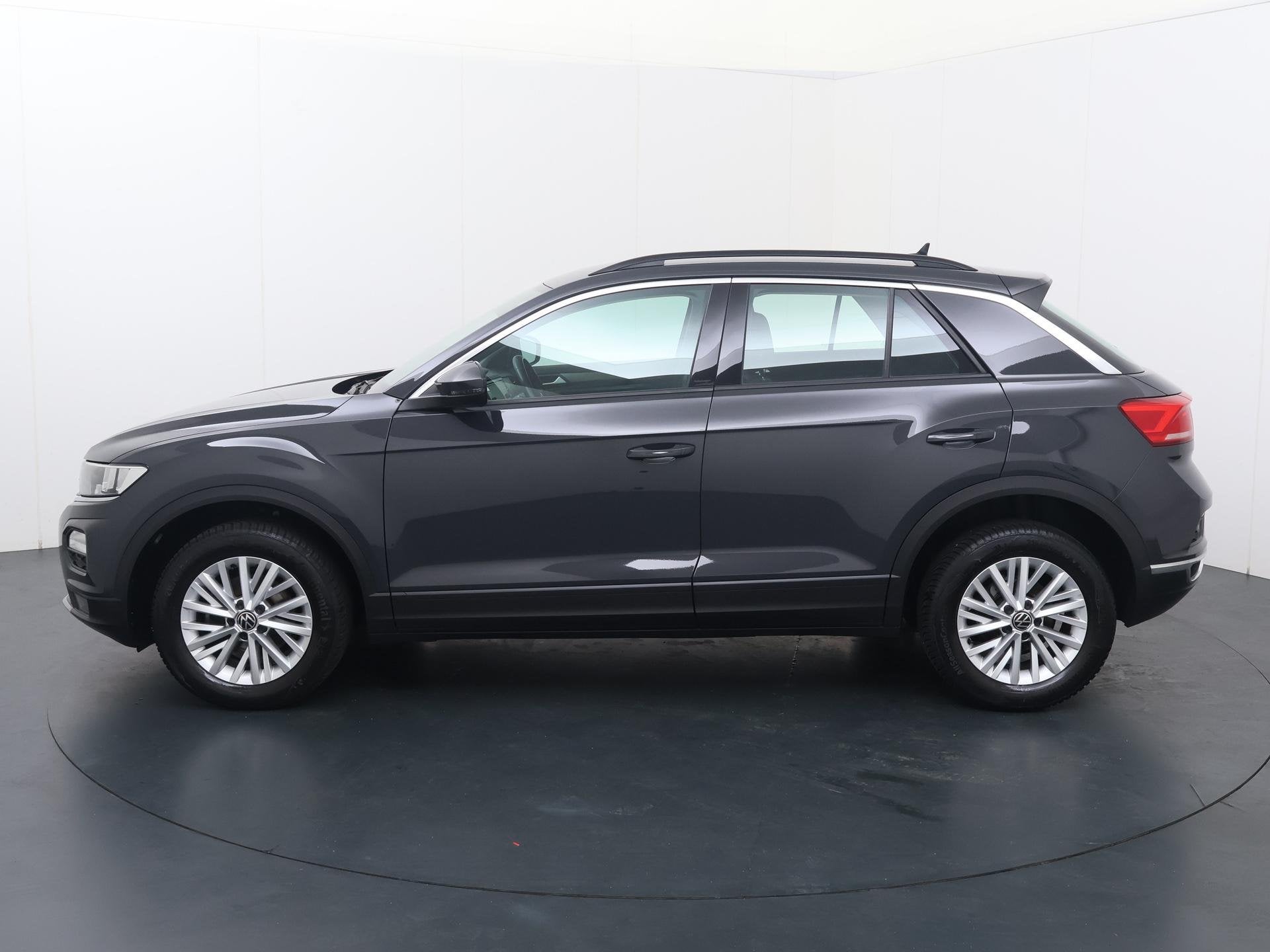Volkswagen T-Roc 1.0 TSI Style | 110 PK | Adaptive Cruise Co, Auto's, Volkswagen, 12 maanden, Stof, Gebruikt, Origineel Nederlands