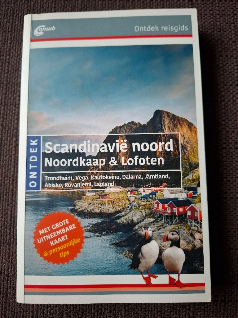 ANWB Scandinavië Noordkaap & Lofoten, Gelezen, Europa, Ophalen of Verzenden, Reisgids of -boek