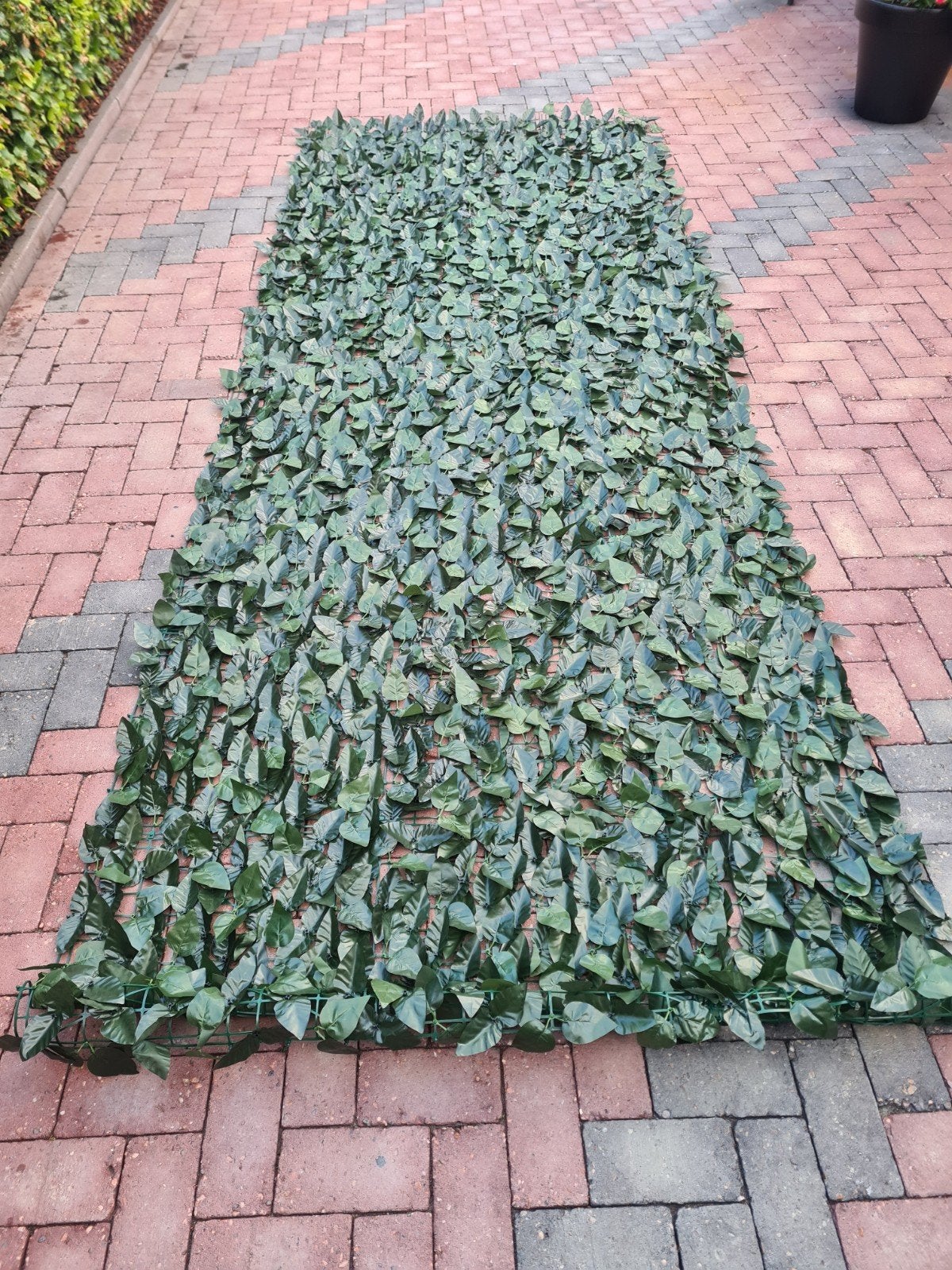 Tekoop kwaliteit kunstof sier laurier haag 4 meter lang 140h, Ophalen of Verzenden, Nieuw
