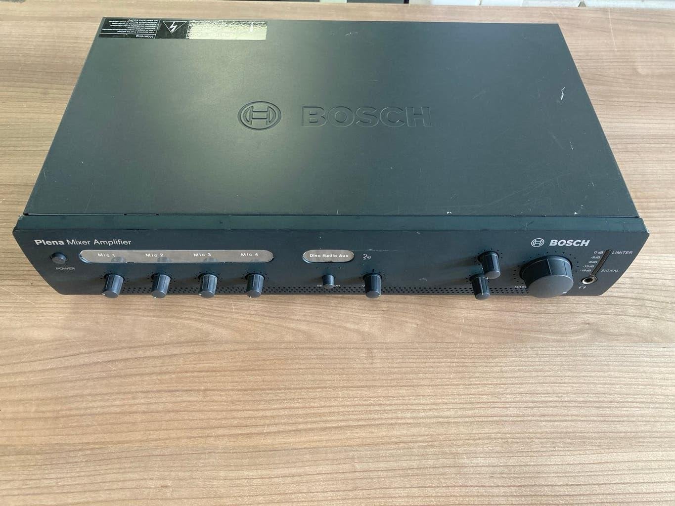 Bosch Plena Mixer Versterker - Professionele Audio Oplossing, 120 watt of meer, Ophalen, Overige merken, Gebruikt