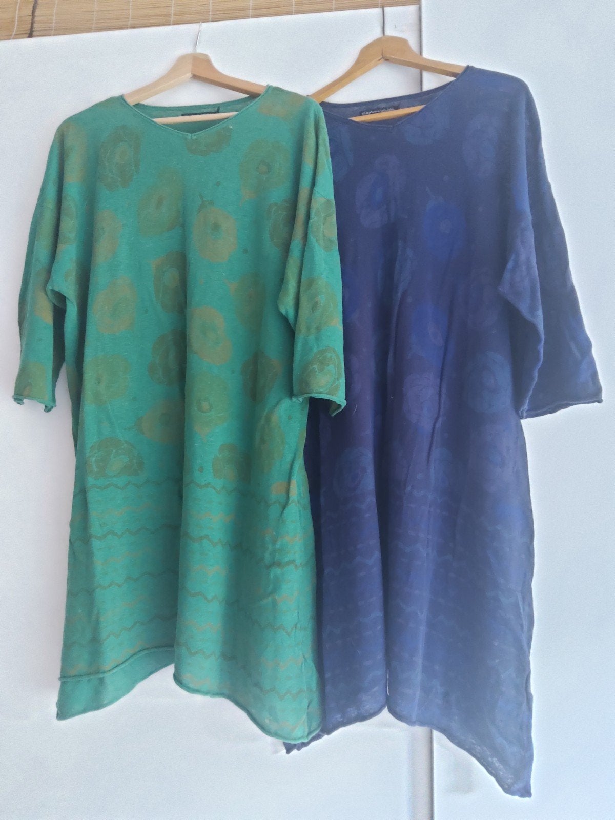 Gudrun Sjoden tuniek, one size, groen met dessin., Ophalen of Verzenden, Groen