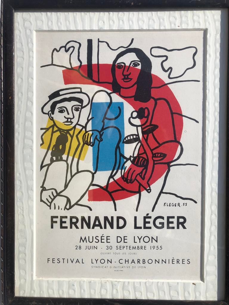 Fernand Léger zeefdruk door Mourlot, Antiek en Kunst, Ophalen of Verzenden