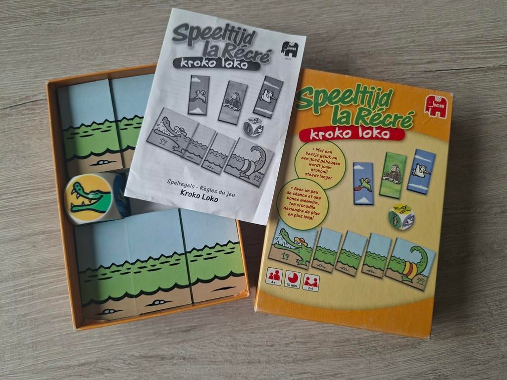 Kroko Loko bordspel, Ophalen of Verzenden, Zo goed als nieuw, Jumbo
