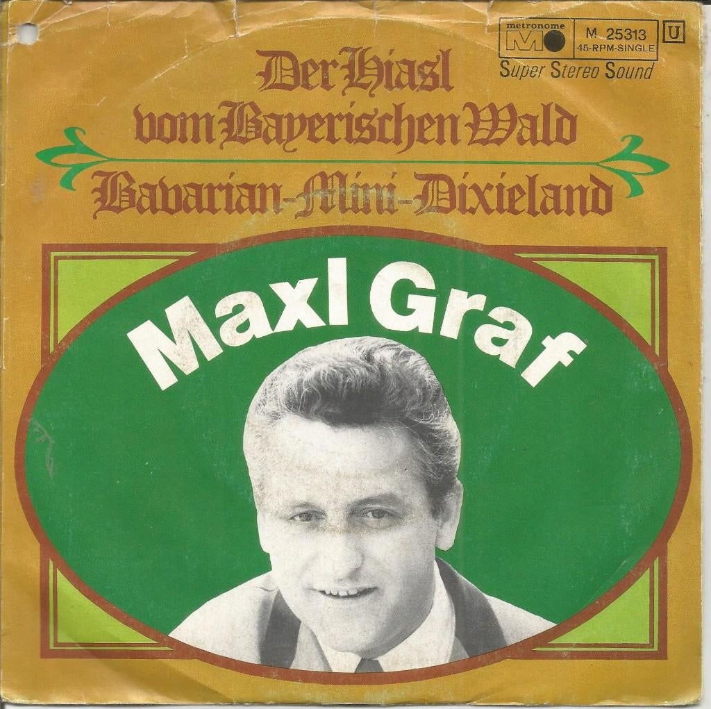 Single van Maxl Graf – Der Hiasl Vom Bayrischen Wald (1971), Gebruikt, 7 inch, Single, Ophalen of Verzenden