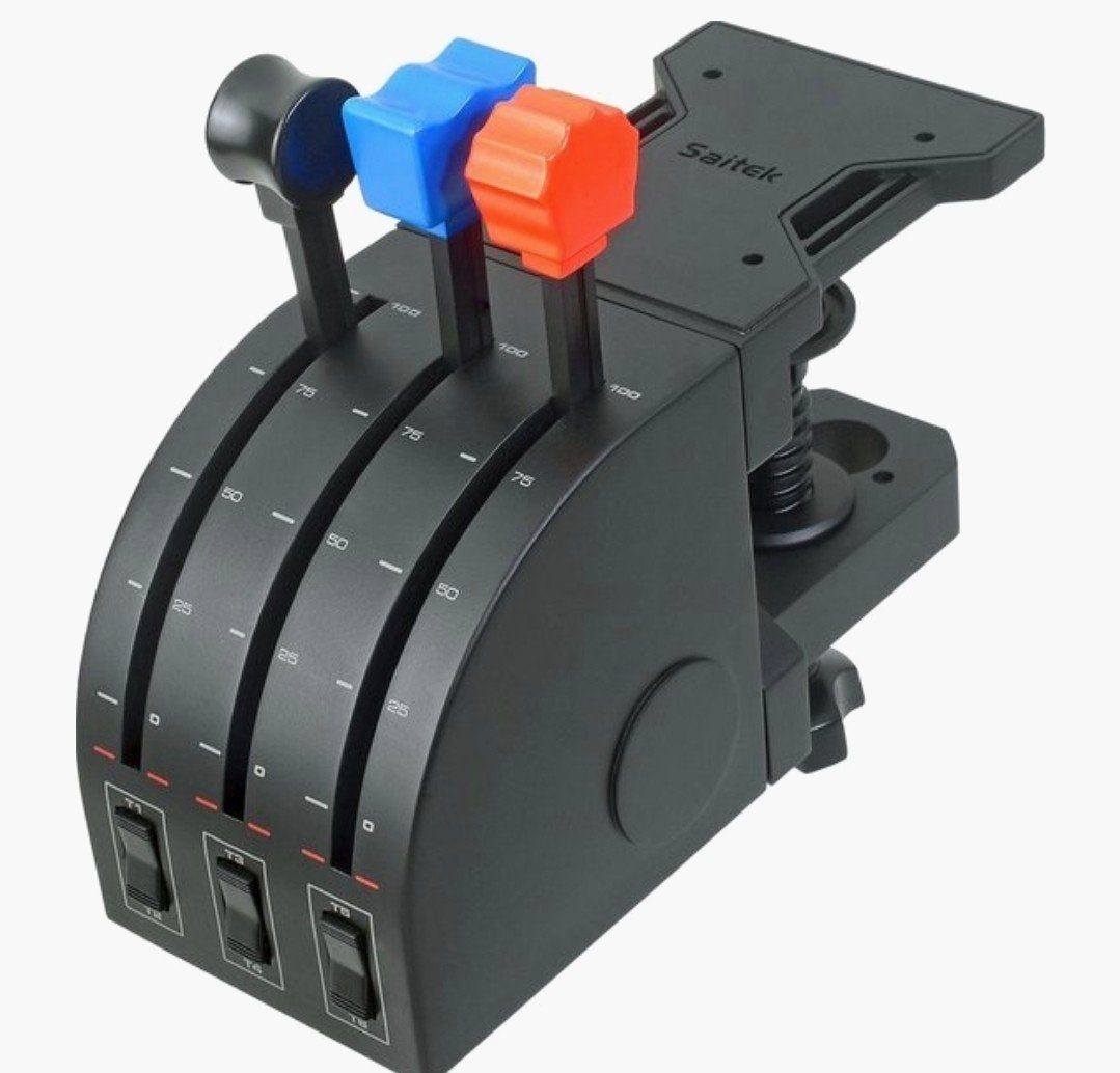 Logitech-G Pro Flight Throttle Quadrant Joystick, Ophalen of Verzenden