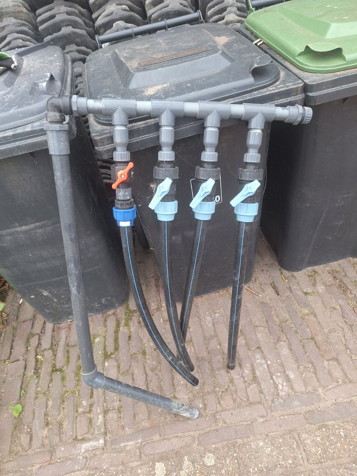 verdeelgroep beregening, Ophalen