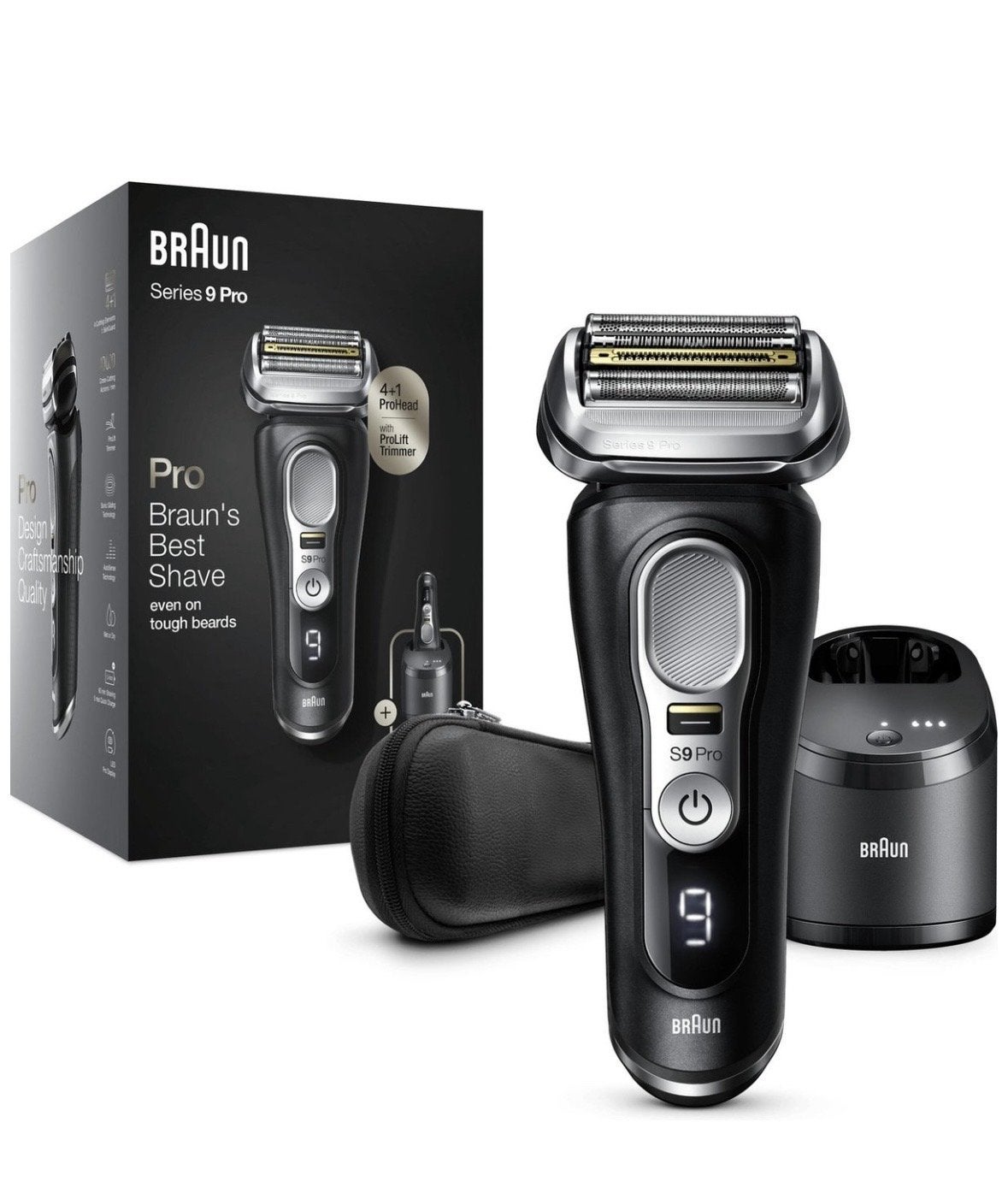 Braun Series 9 Pro Scheerapparaat - Zo goed als nieuw, Ophalen, Zo goed als nieuw, Scheren en Epileren