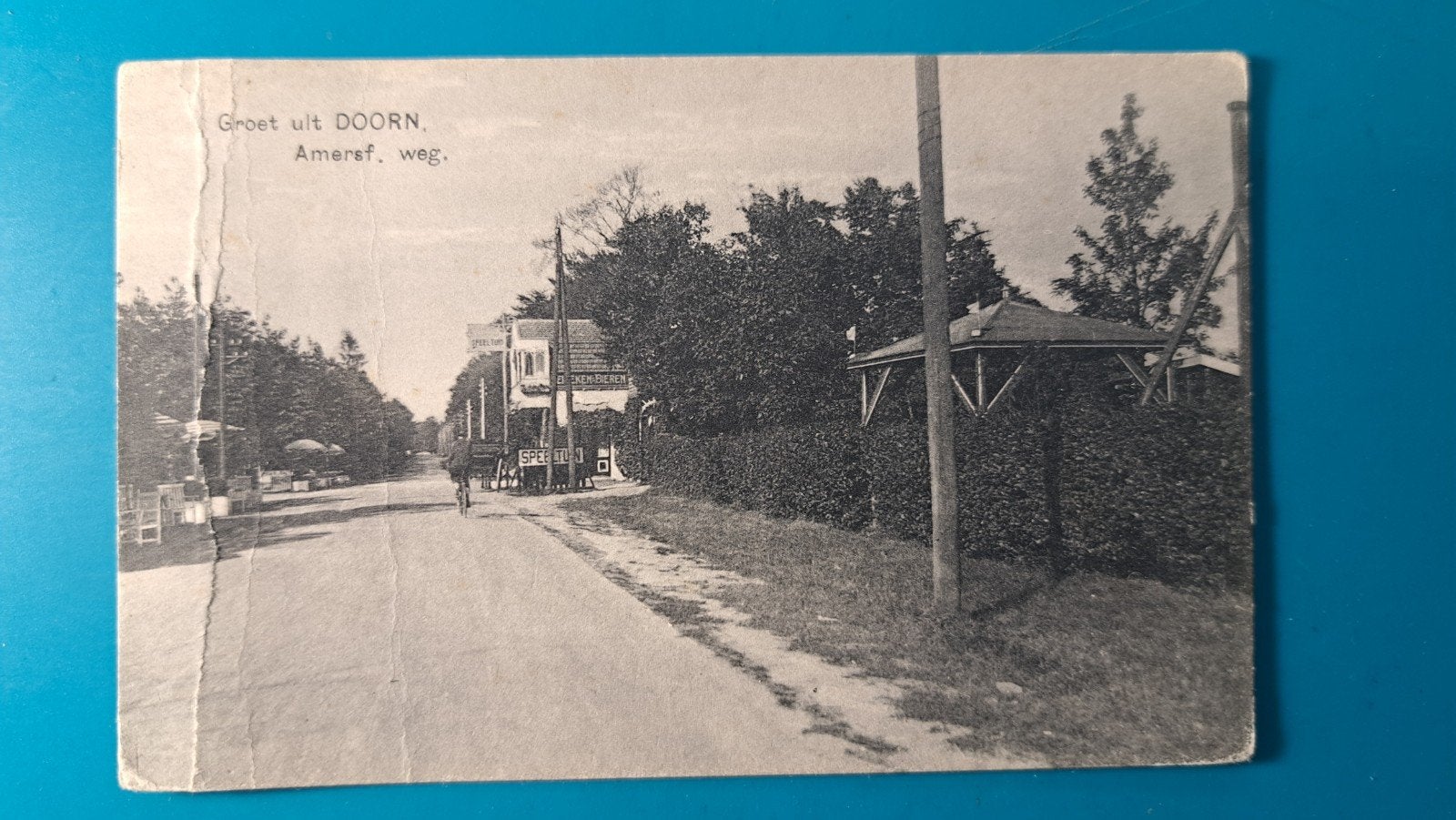 Doorn Amersfoortsche weg speeltuin. Reclame Heineken bieren, Ophalen of Verzenden, Voor 1920, Ongelopen, Utrecht