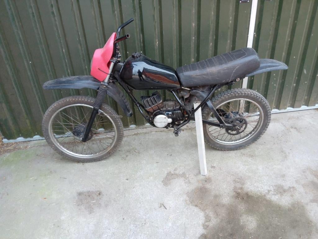 yamaha dt50mx project, Fietsen en Brommers, Ophalen, Gebruikt, Yamaha, 4 versnellingen