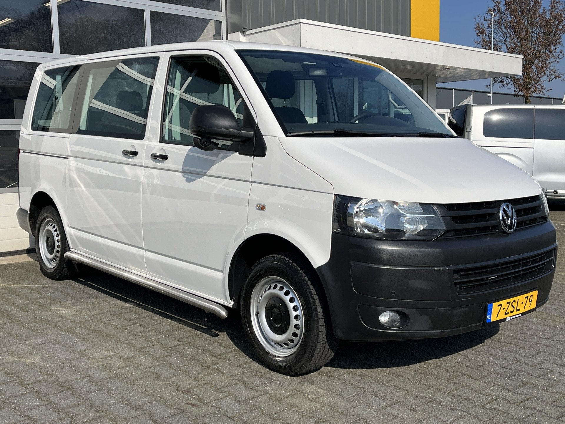 Volkswagen Transporter Kombi 2.0 TDI DSG Automaat L1H1 BTW e, Euro 5, Stof, Gebruikt, Zwart