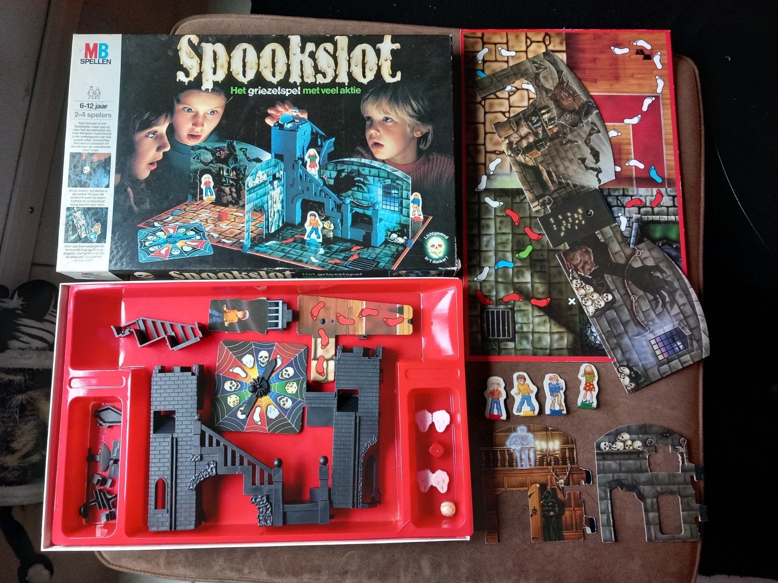 Spookslot Bordspel MB Spellen - Het griezelspel, Verzenden, ., ., .