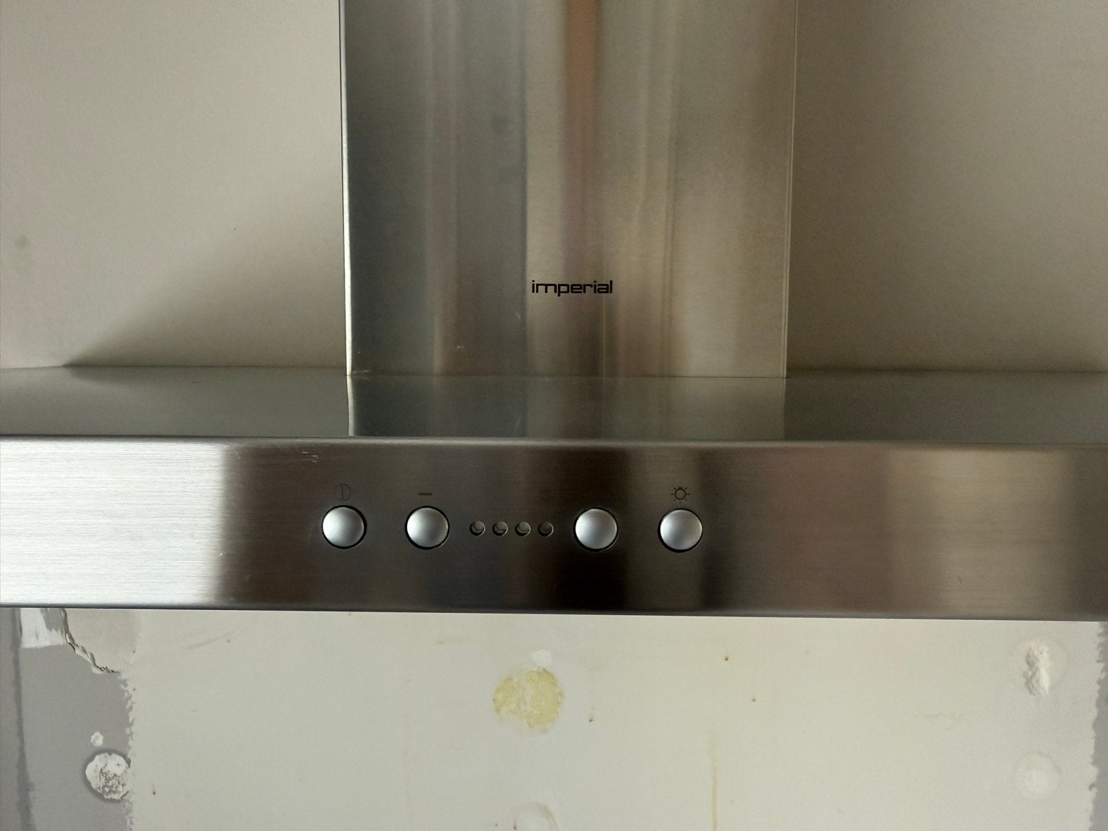 Imperial DWY 956 (Miele) afzuigkap 90x50 cm, Witgoed en Apparatuur, Afzuigkappen, Ophalen, Gebruikt, Vrijstaand, Wandschouwkap