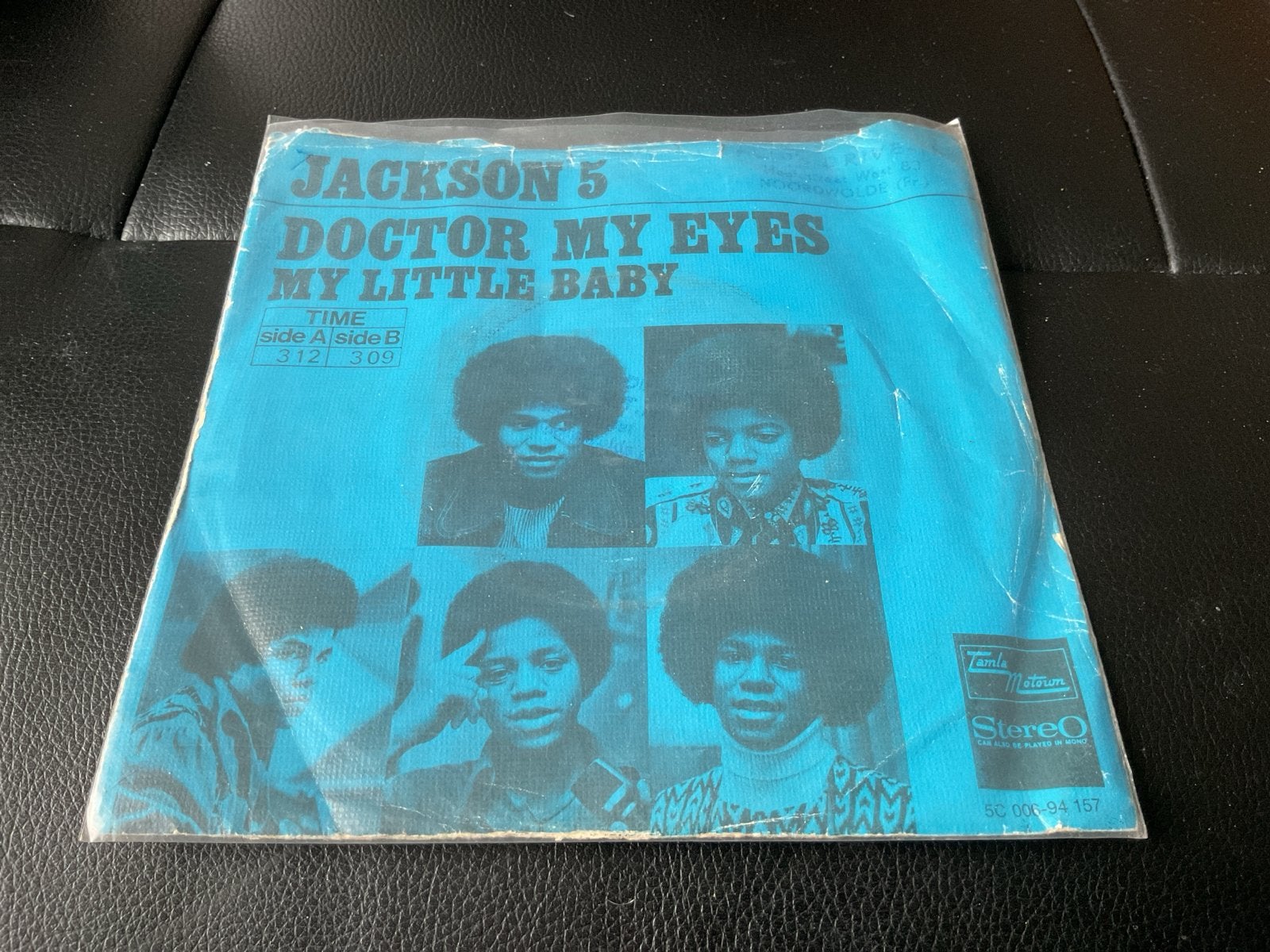 Jackson 5 - Doctor My Eyes / My Little Baby 7 inch vinyl, Cd's en Dvd's, Vinyl Singles, Gebruikt, 7 inch, EP, R&B en Soul