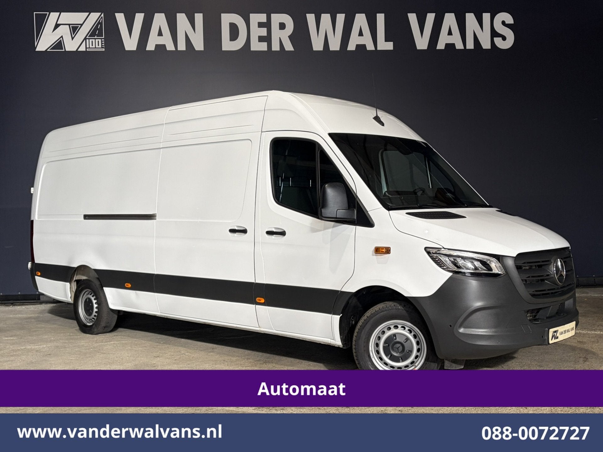 Mercedes-Benz Sprinter 317 CDI 170pk 9G-Tronic Automaat L3H2, Automaat, Dealer onderhouden, Gebruikt, 4 cilinders