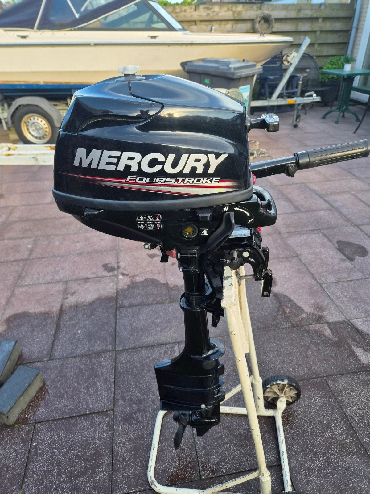 Mercury 3.5 pk 4 takt, Minder dan 5 pk, Viertaktmotor, Ophalen of Verzenden, Zo goed als nieuw