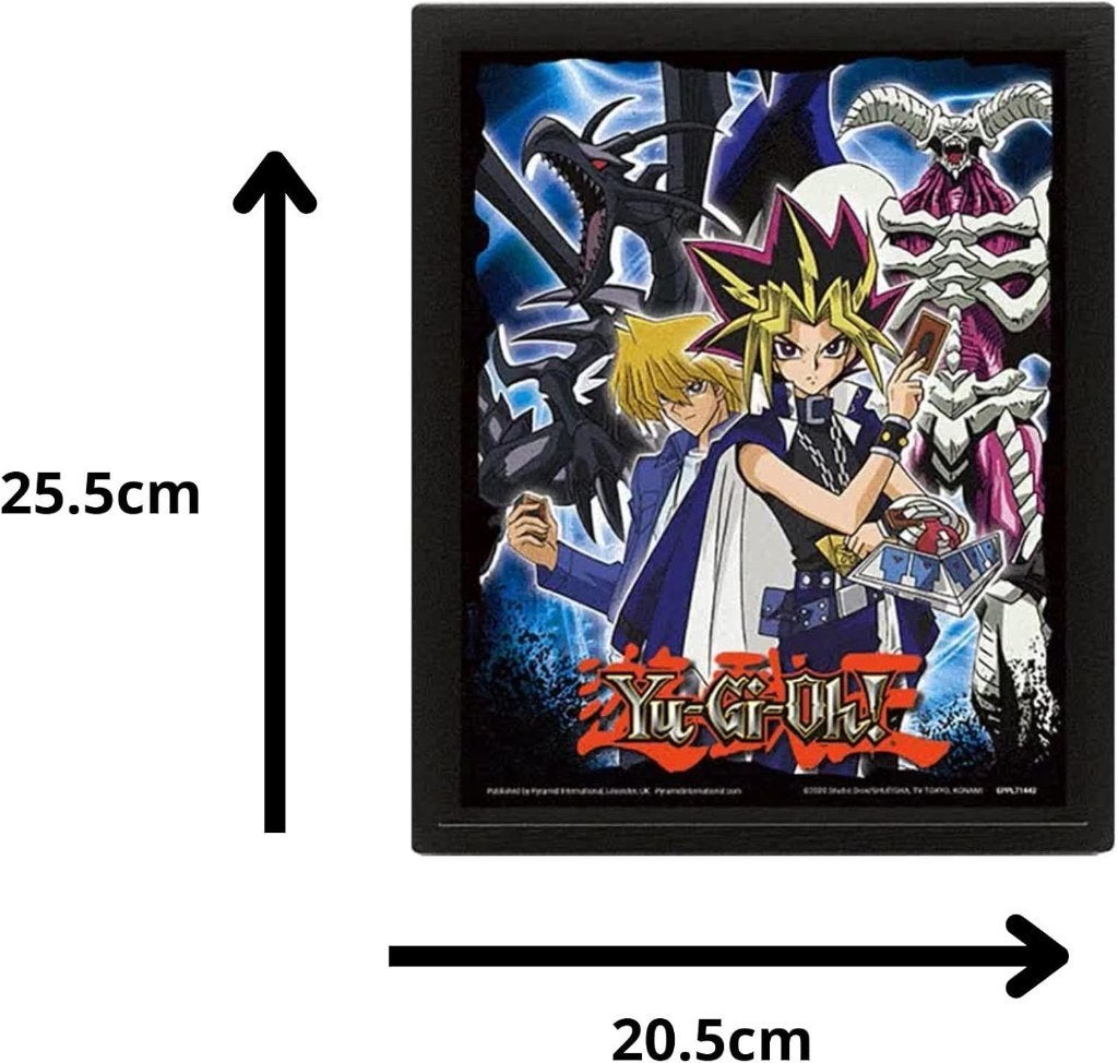 Partij 3D-wanddecoratie met afbeelding van Yu-Gi-Oh, Ophalen of Verzenden, Nieuw, Overige typen