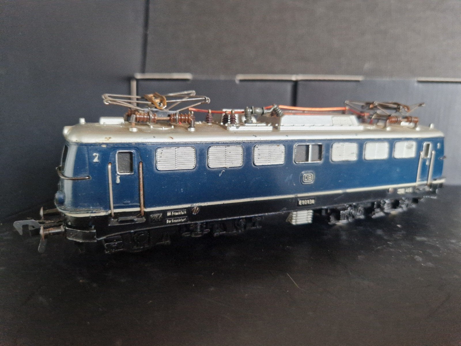 Fleischmann E10134 Locomotief - Gebruikt, Gebruikt, Fleischmann, Ophalen of Verzenden, Gelijkstroom
