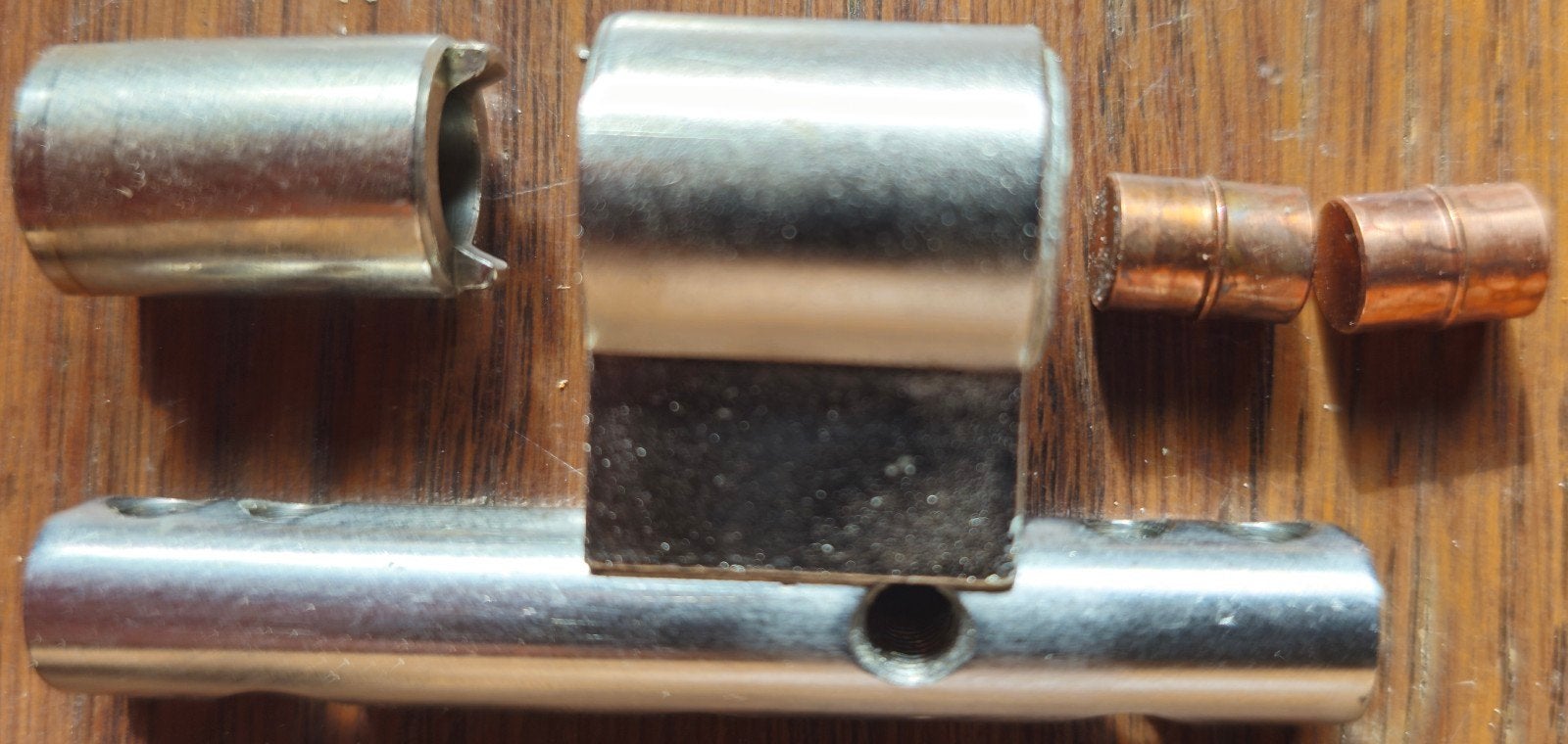DOM diamant modulair cilinderslot lengte aanpassing, Ophalen of Verzenden, Zo goed als nieuw, Rvs, Slot