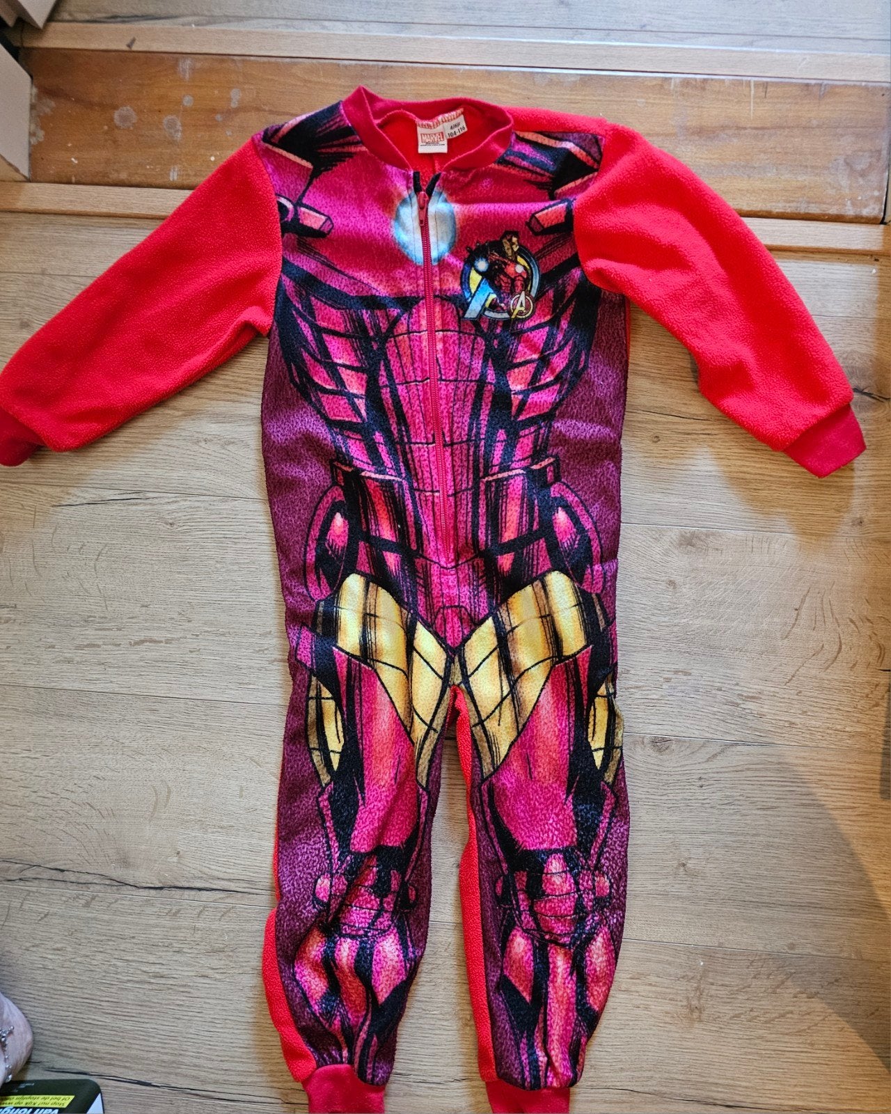 Gave Marvel Iron man onesie 104/116, Ophalen of Verzenden, Zo goed als nieuw, 110 t/m 116, Jongen of Meisje