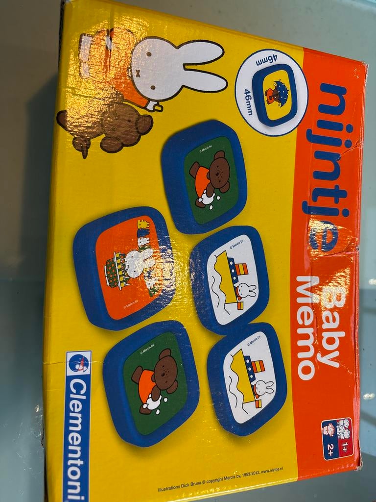 Nijntje Baby Memo - Clementoni, Ophalen of Verzenden, Gebruikt, Overige typen