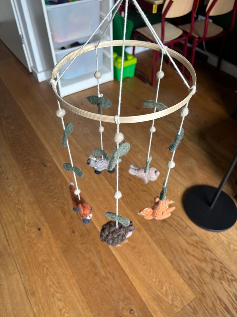 Mobiel bosdieren Dille & Kamille, Ophalen, Nieuw, Mobiel