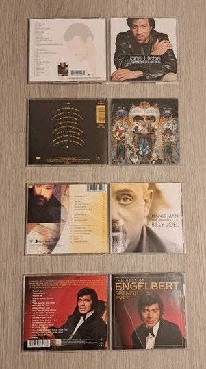 Lionel richie, michael jackson, billy joel, engelbert humpe., Ophalen of Verzenden, Zo goed als nieuw
