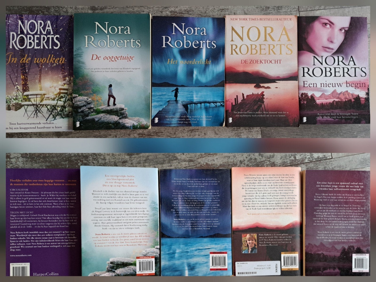 Nora Roberts Boeken 5 stuks, Ophalen of Verzenden, Gelezen, Nora Roberts