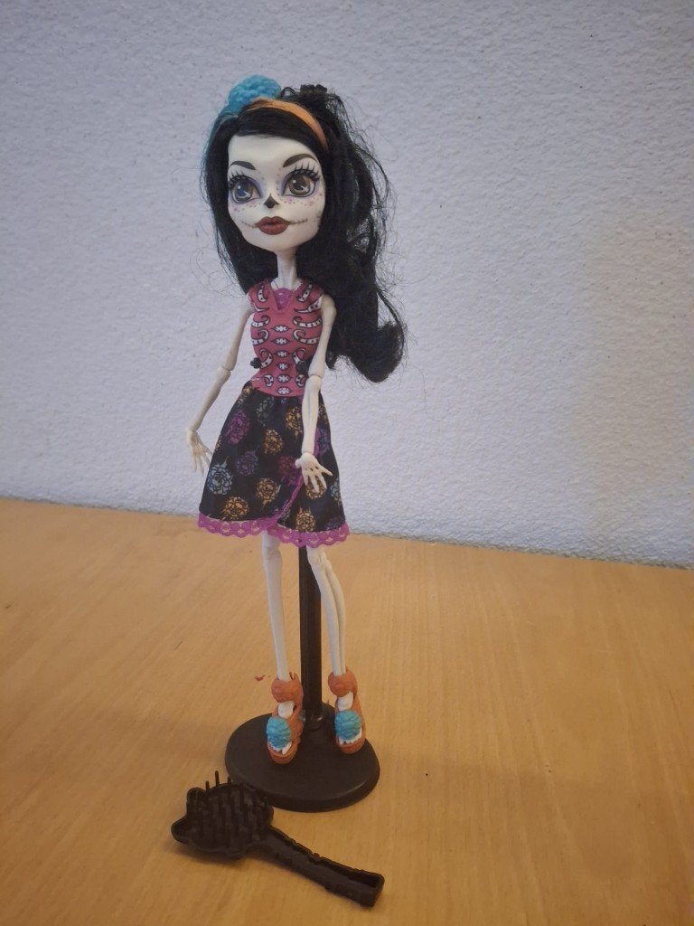 Monster High Skelita Calaveras Art Class Gen 1, Ophalen of Verzenden, Overige typen