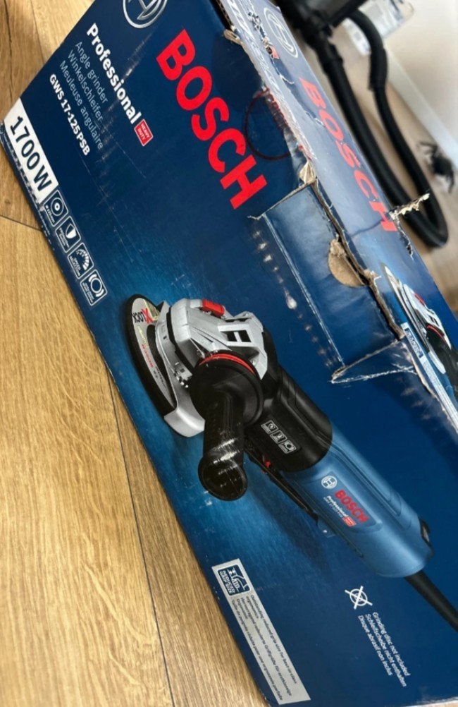 nieuwe Bosch Professional Haakse Slijper GWS 17-125 1700 wat, Verzenden, Haakse handslijpmachine, Nieuw, Contact@bosch.com