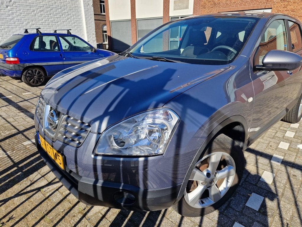 Nissan Qashqai 2WD 2009 Grijs, Auto's, Voorwielaandrijving, Zwart, 4 cilinders, 1600 cc