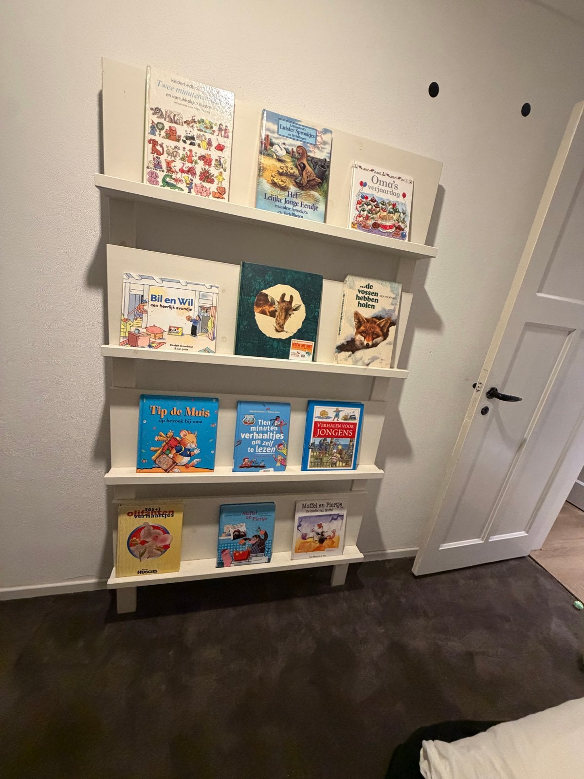 Boekenrek wit - 180x100 cm - Inclusief boeken, Ophalen, Met plank(en), Gebruikt, 50 tot 100 cm