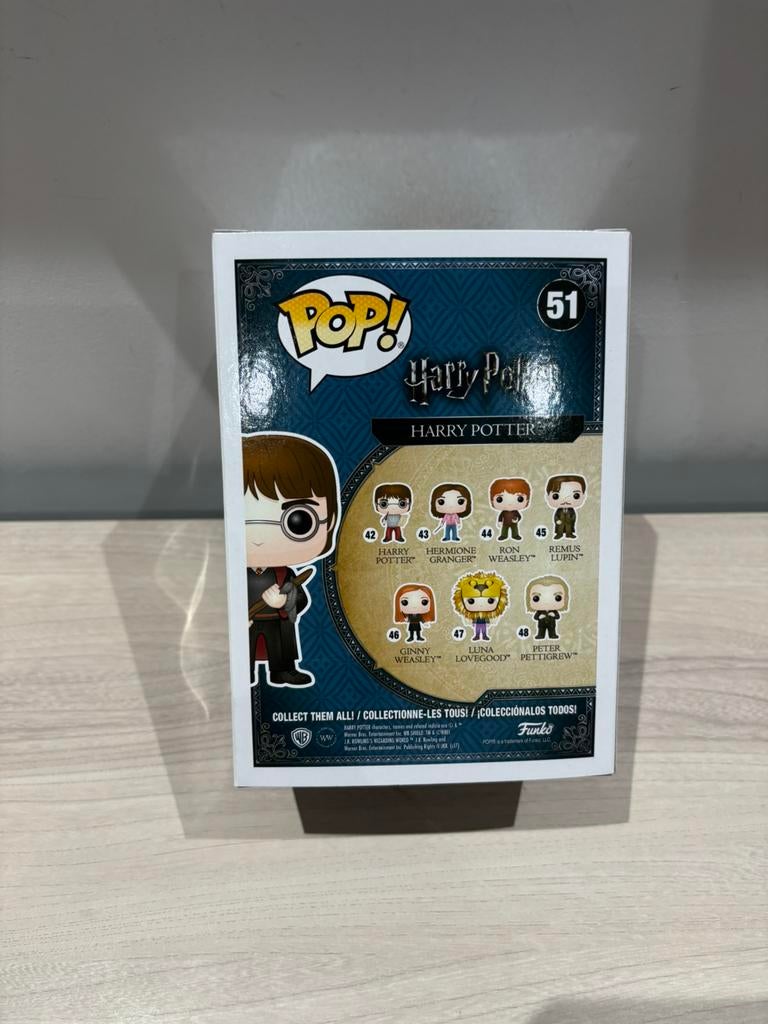 Funko Pop! Harry Potter #51 Harry Potter with Broom Vinyl, Funko Europe, Ophalen of Verzenden, Zo goed als nieuw, 4th floor, 1 Queen Caroline St, London W6 9YN, Verenigd Koninkrijk