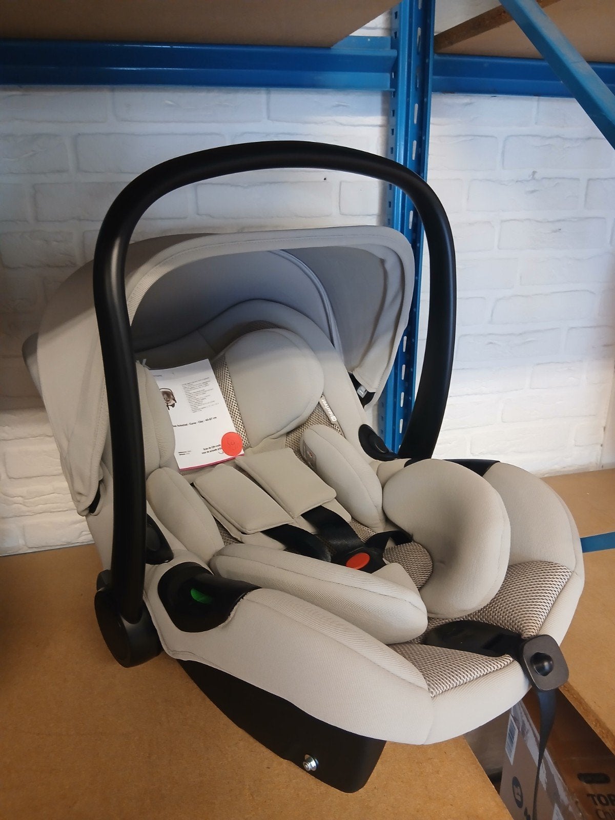 Kidsriver Autostoel Curve, Autogordel, Zo goed als nieuw, 0 t/m 13 kg, Ophalen