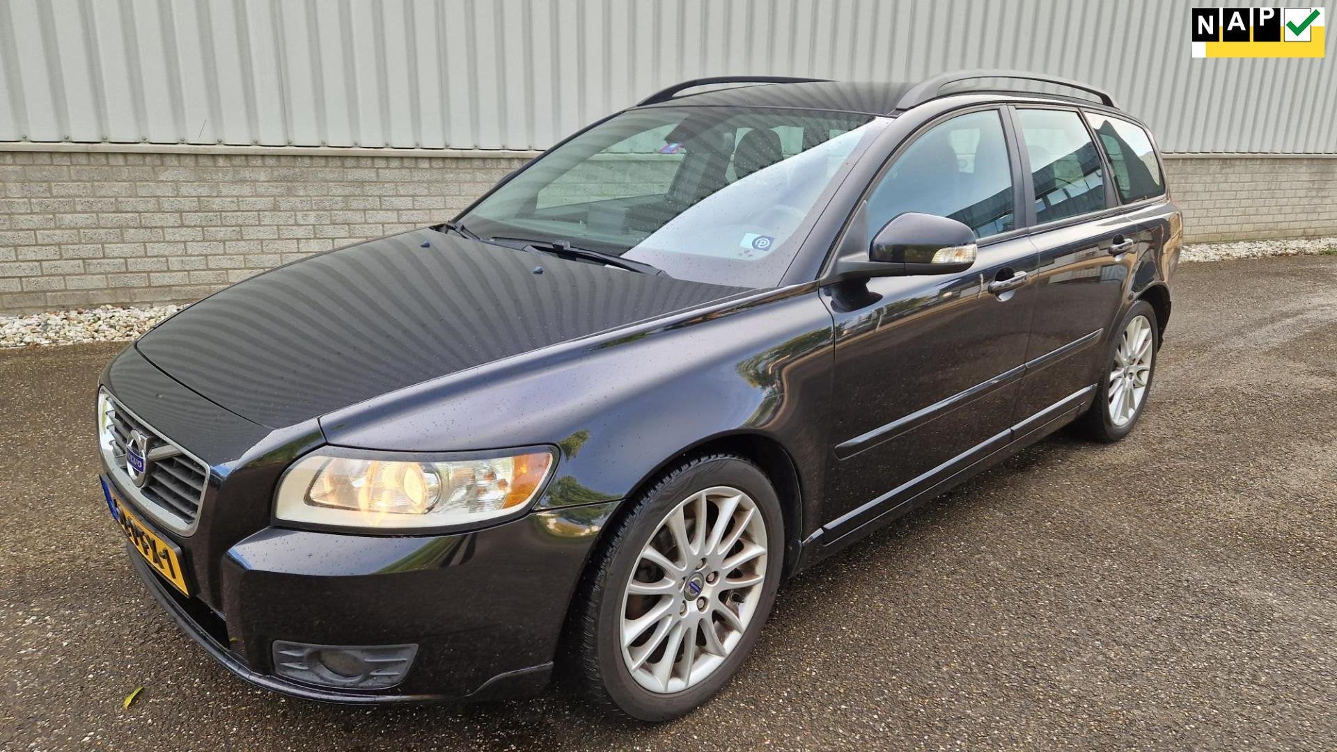 Volvo V50 1.6 D2 Sport, Auto's, Voorwielaandrijving, Euro 5, 4 cilinders, Origineel Nederlands