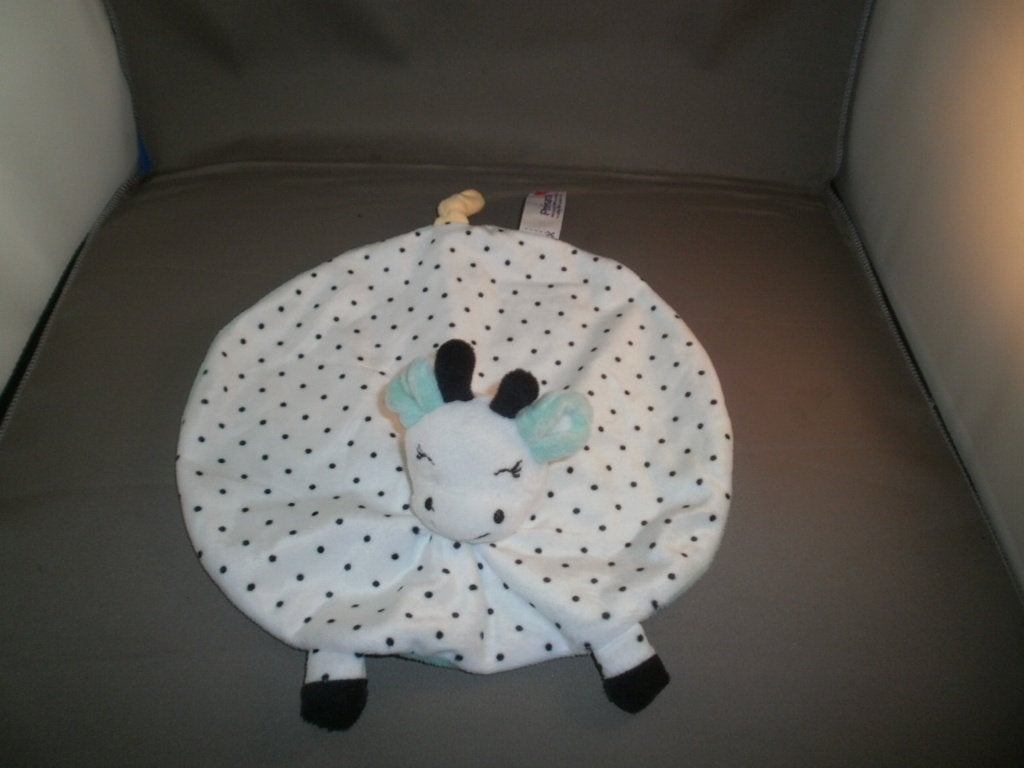 Prénatal giraf doekje rond mint groen wit/zwart gestipt geel, Kinderen en Baby's, Speelgoed | Knuffels en Pluche, Nieuw, Ophalen of Verzenden