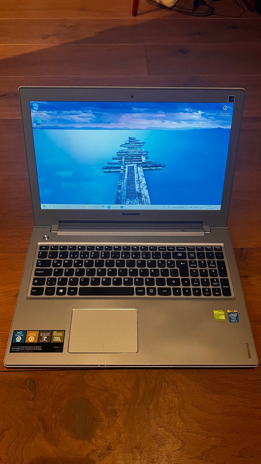 Lenovo Ideapad met Intel i7, 8GB RAM, 1TB SSD, Ophalen, Gebruikt, Met videokaart, 2 tot 3 Ghz
