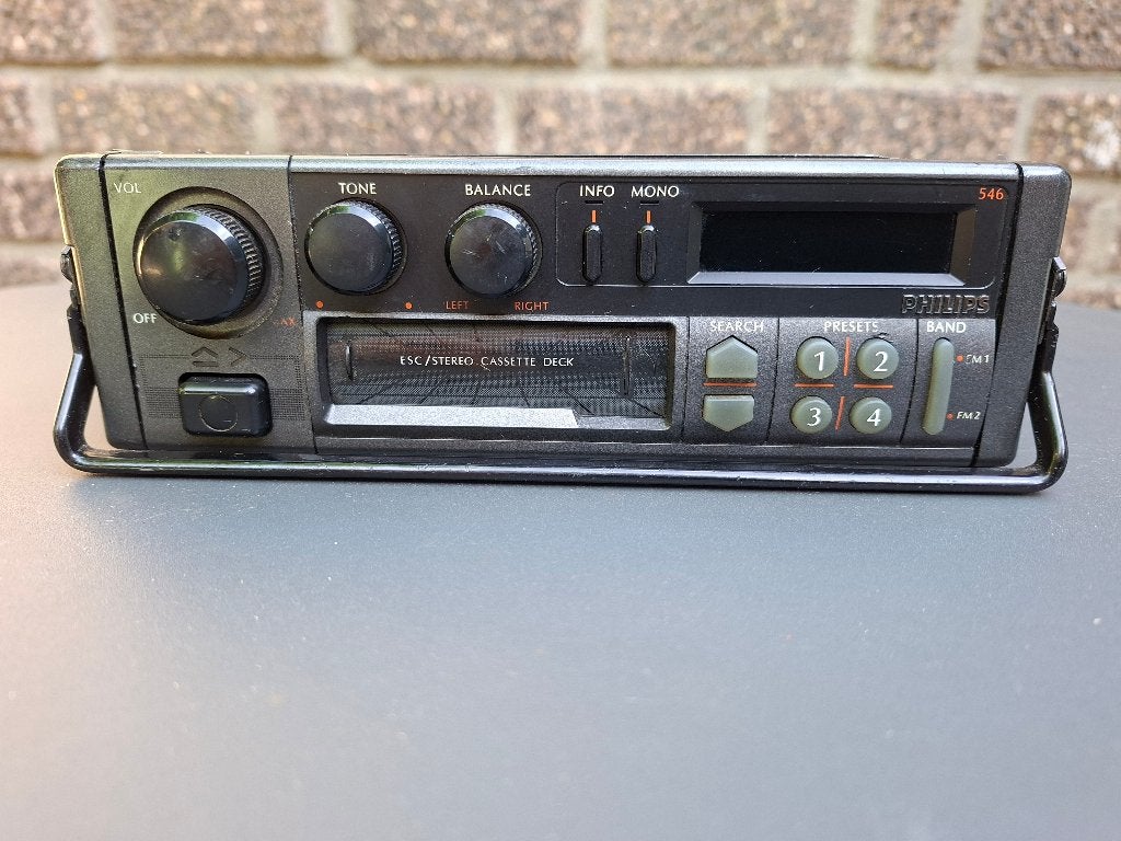 Philips autoradio cassette, Auto diversen, Ophalen of Verzenden, Gebruikt