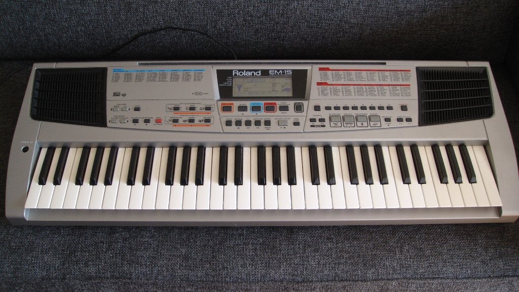 Roland EM-15, Roland, Ophalen of Verzenden, Midi-aansluiting, 61 toetsen