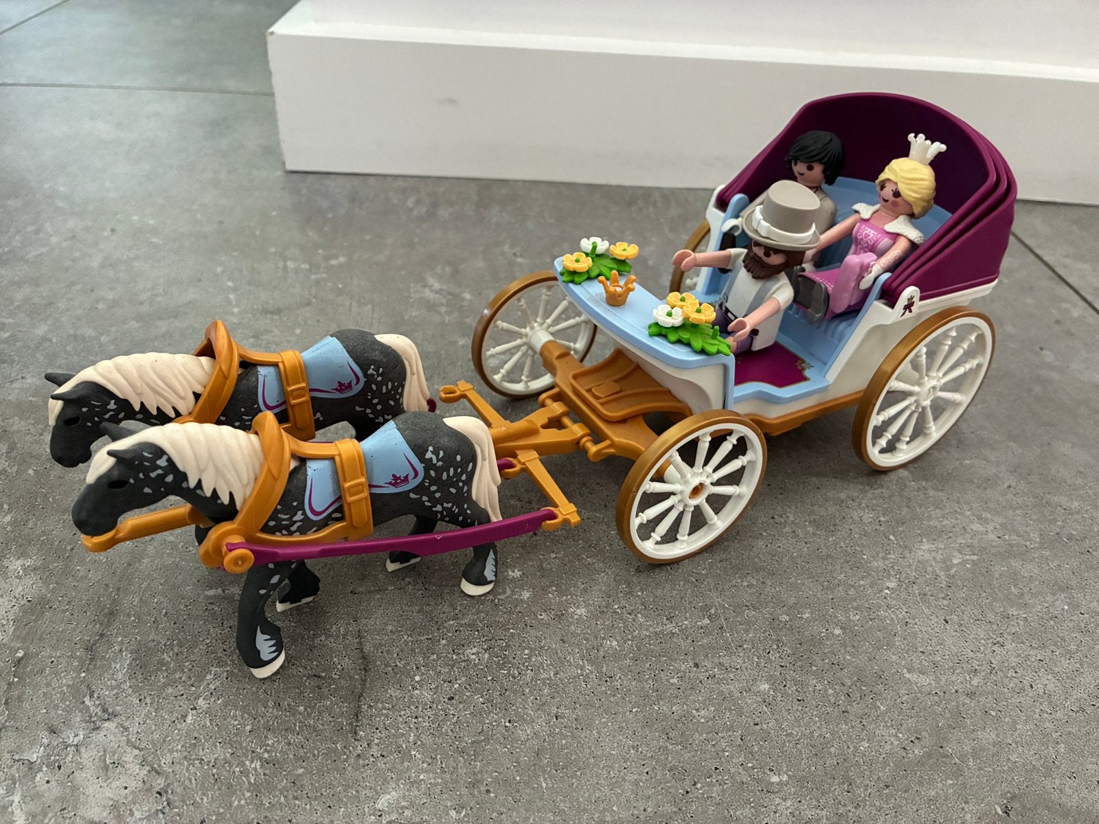 Playmobil Princess koets paardenkoets 70449, Kinderen en Baby's, Speelgoed | Playmobil, Complete set, Voertuig, Ophalen of Verzenden